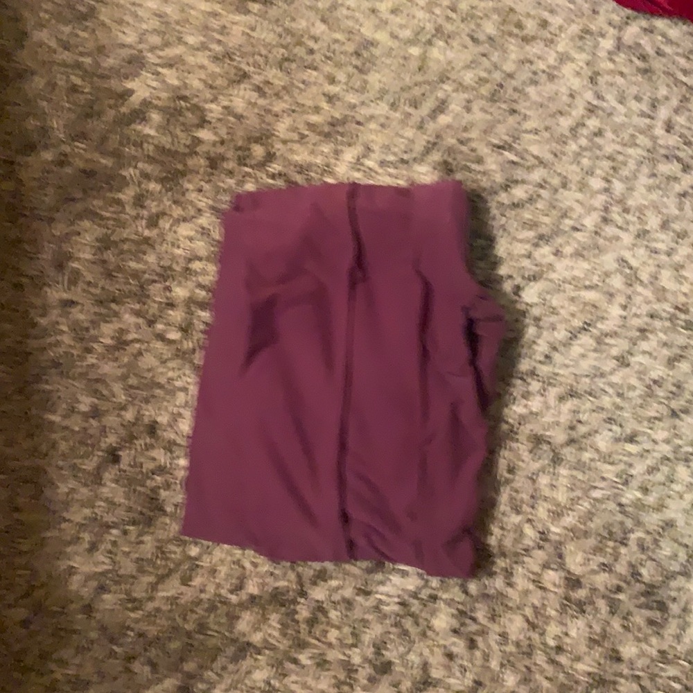 Purple leggings